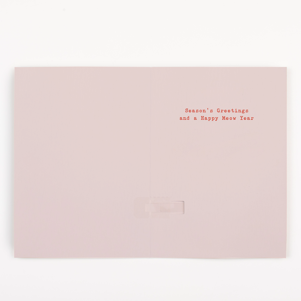 Endless Musical Greeting Card Happy Holidays With Glitter Bomb