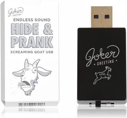 Farce USB chèvre qui crie, branchée dans un port USB – image 1
