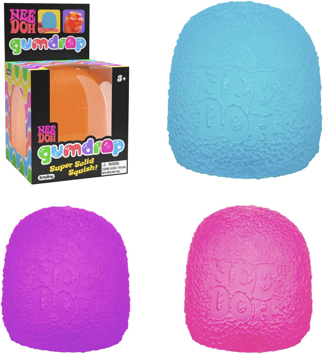 NeeDoh - Gumdrop - Soft Sensory Fidget Toy - Collectible Stress Balls
