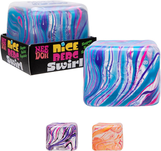 NeeDoh Swirl Nice Berg - Jumbo Squishy Squeezy Fun