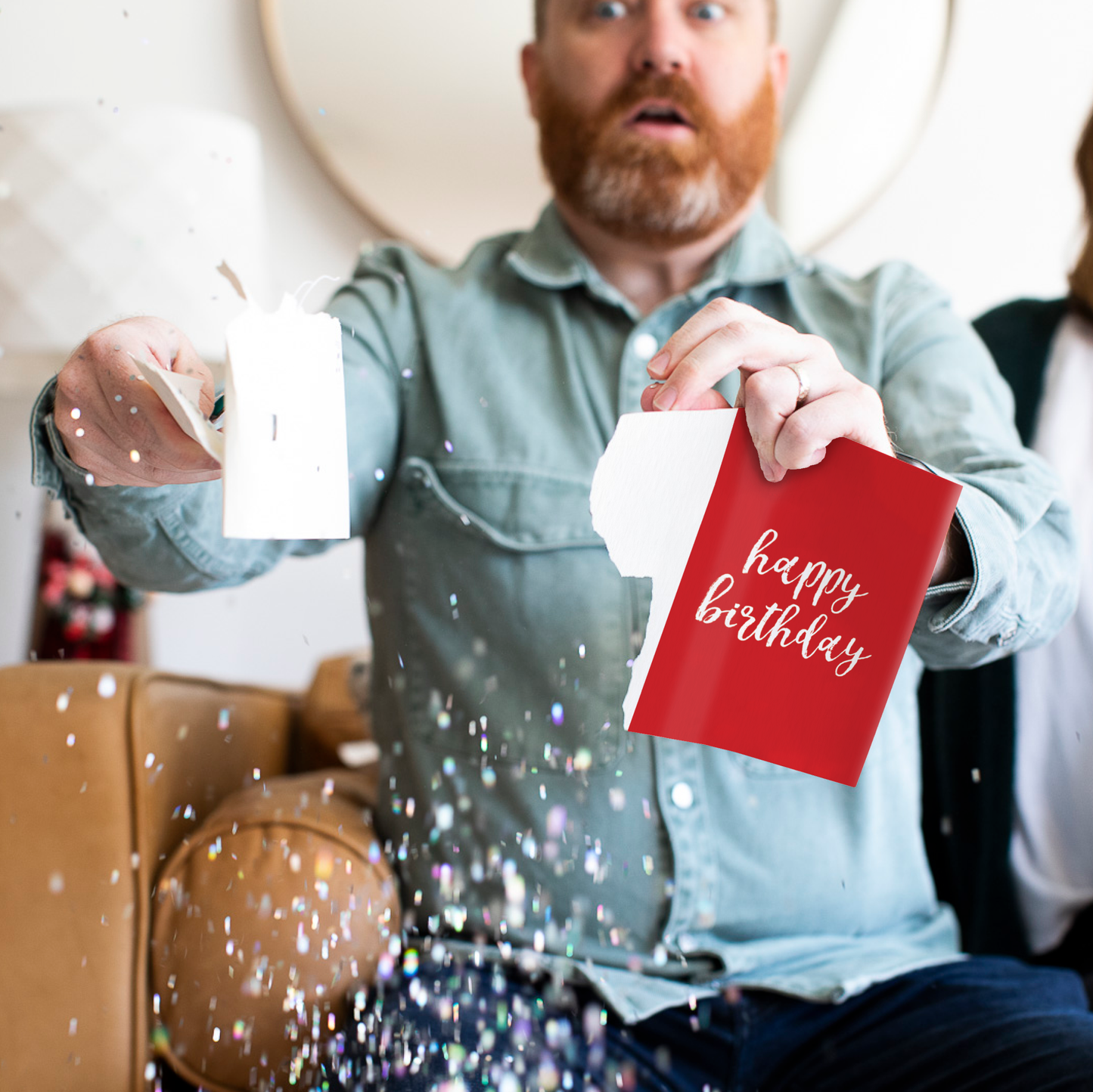 Endless Musical Greeting Card Birthday With Glitter Bomb