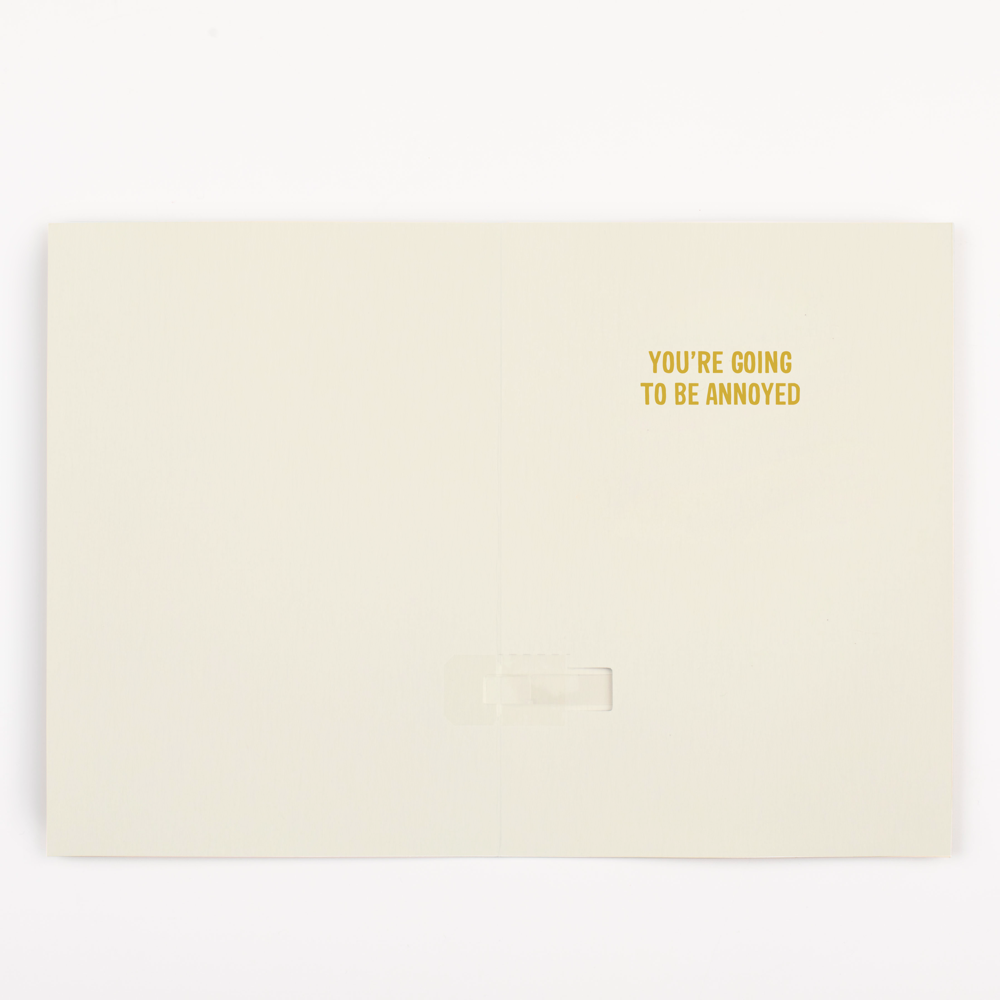Endless Musical Greeting Card All Occasion Fortune With Glitter Bomb