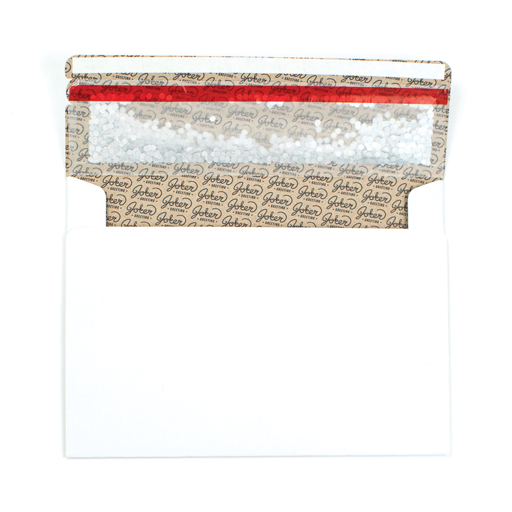 Red Glitter Bomb Trap Envelope (1-Pack)