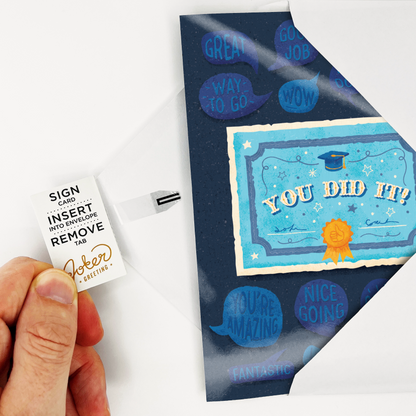 Carte de remise de diplôme farce sans fin avec Glitter Bomb – image 5