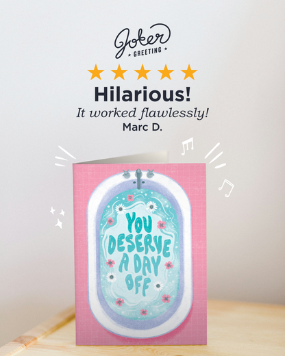 Carte de fête des Mères farce sans fin Mom, Mommy, Mamma – avis client 5 étoiles