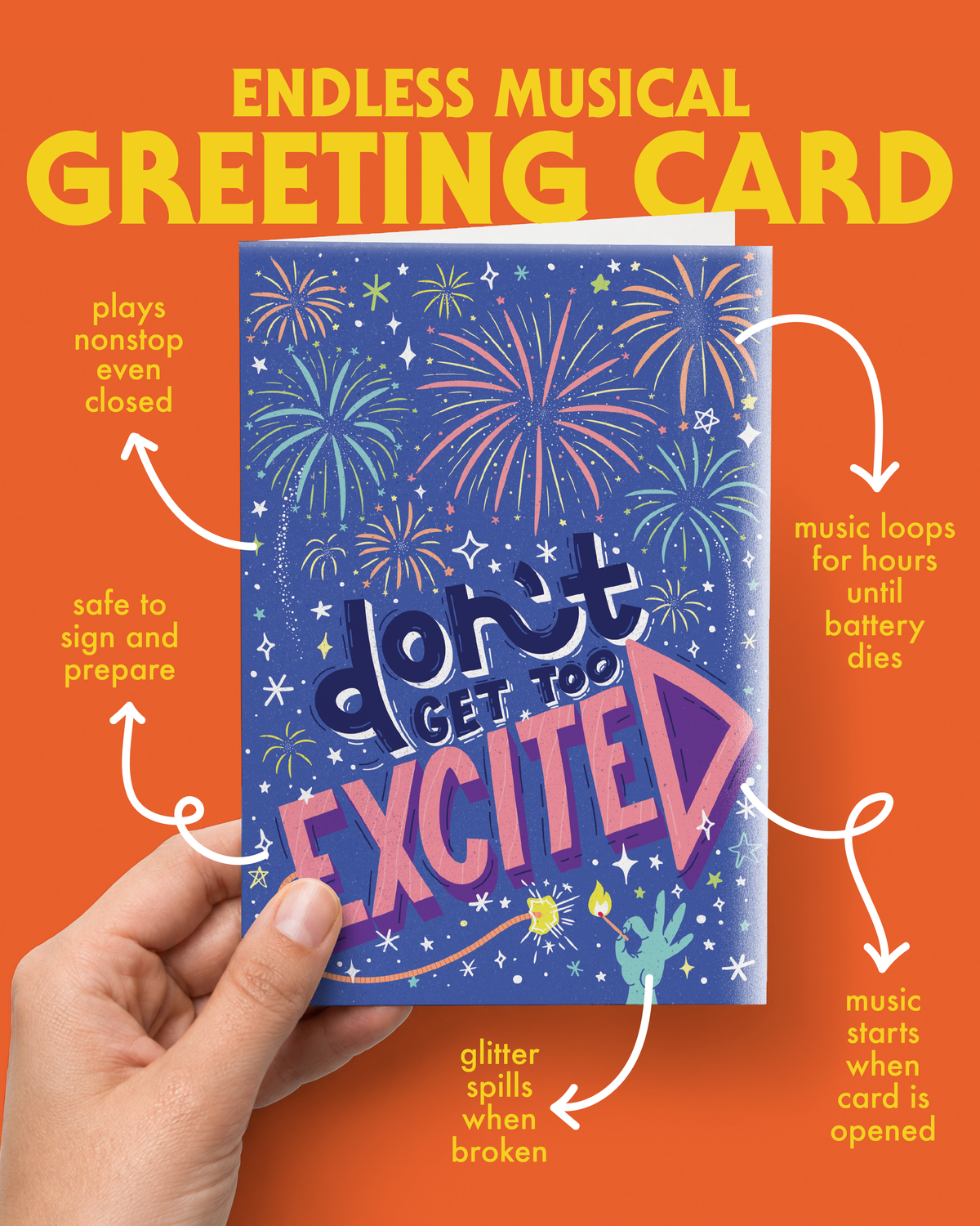 NSFW Moaning Endless Prank Card – how it works