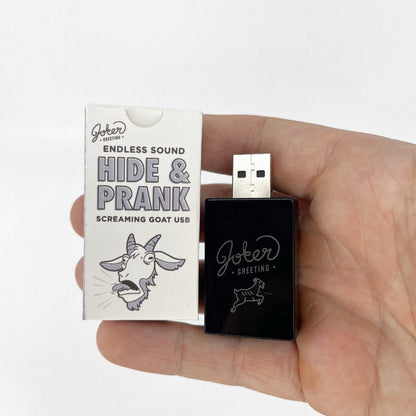 Farce USB chèvre qui crie, branchée dans un port USB – image 6
