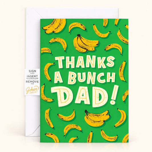 Carte merci papa farce sans fin avec Glitter Bomb