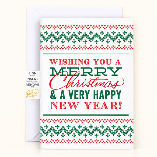 Carte de Noël farce sans fin Jingle Bells avec Glitter Bomb