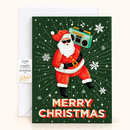 Carte de Noël Rick Roll – Never Gonna Give You Up sans fin + paillettes