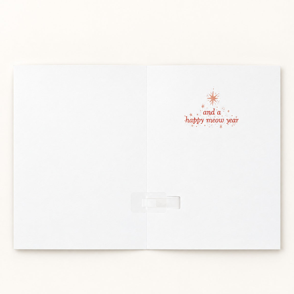 Carte de Noël musicale farce sans fin Meowy Christmas avec Glitter Bomb – image 3