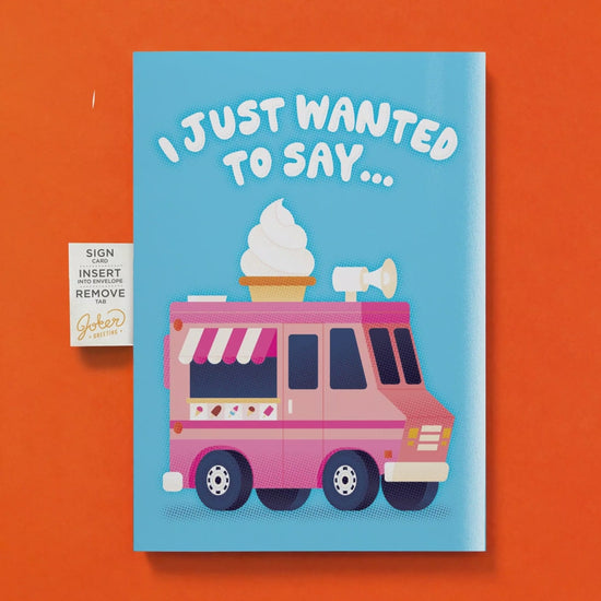 Ice Cream Truck Endless Thank You Prank Card – video