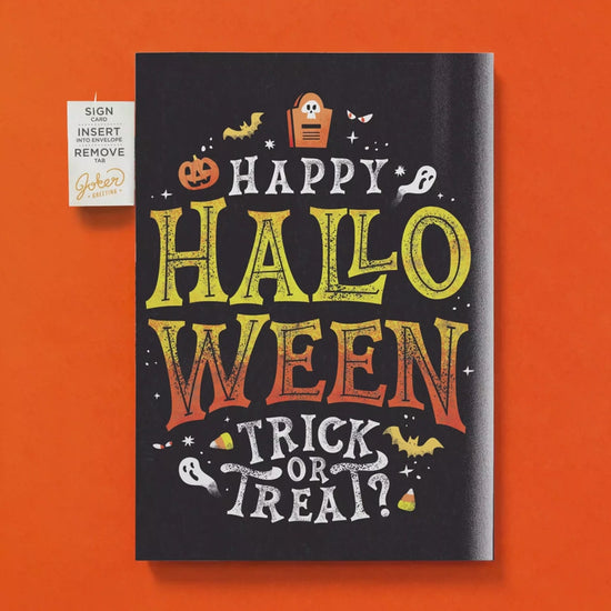 Halloween Pull Surprise Endless Musical Card – video