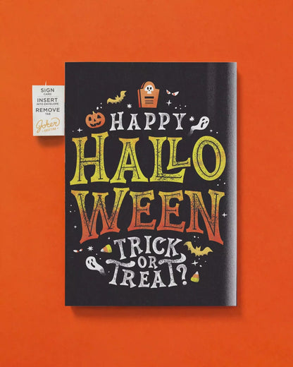 Halloween Pull Surprise Endless Musical Card – video