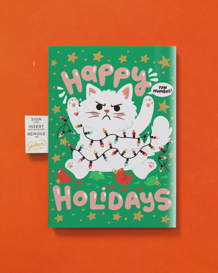 Grumpy Cat Christmas Musical Prank Card – video