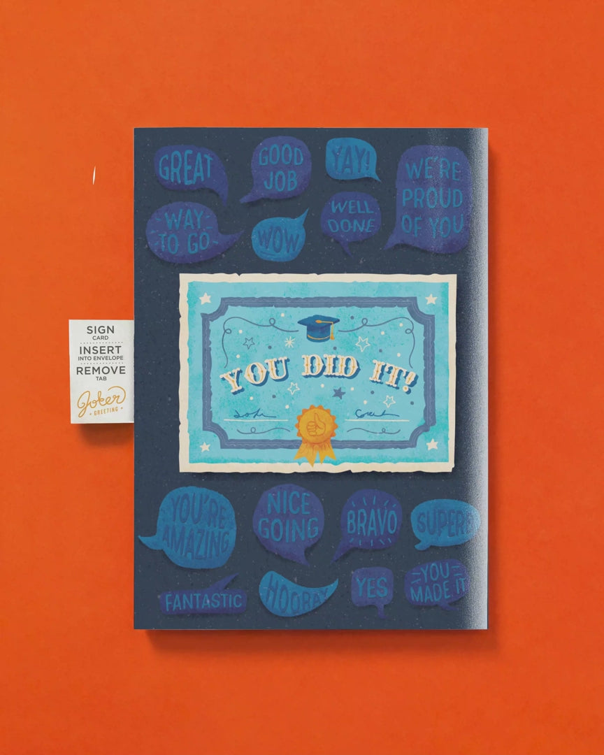 Endless Graduation Prank Card – video