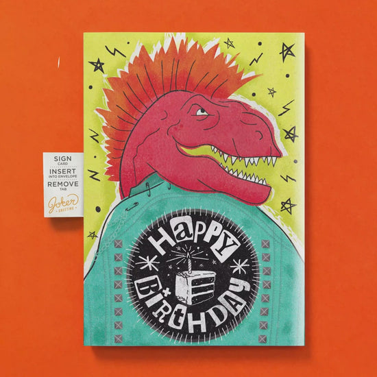 Punk Rock Endless Birthday Prank Card – video