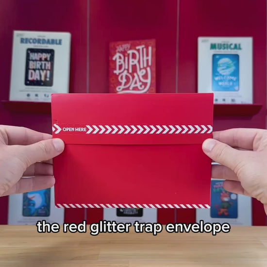 Glitter Bomb Trap Envelope – video: watch it play
