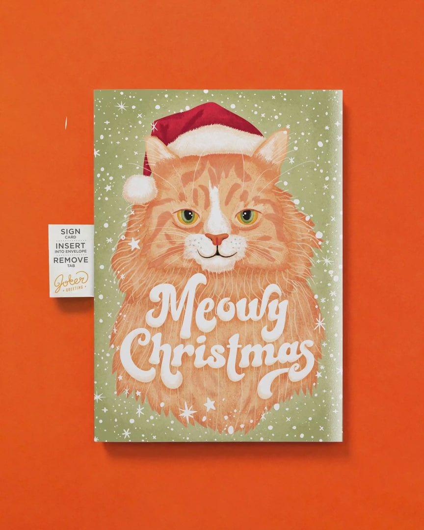 Meowy Christmas Endless Musical Prank Card – video
