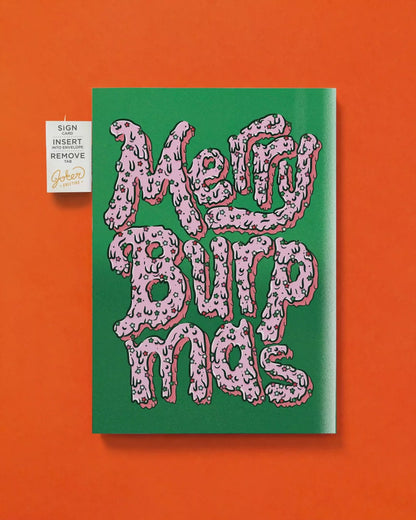 Merry Burpmas Garbage Pail Kids Endless Christmas Prank Card with Stickers & Glitter Bomb – video