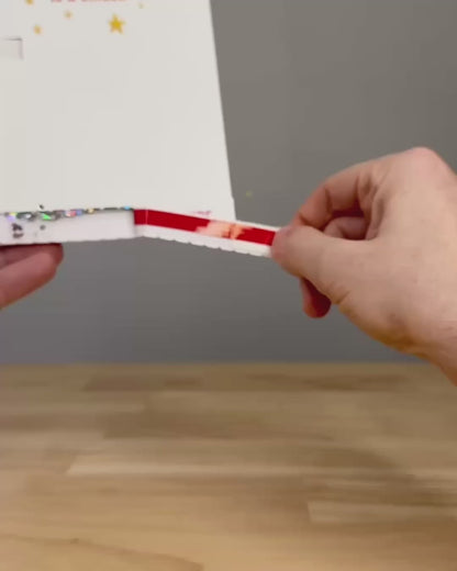 Piñata Endless Birthday Prank Card with Stickers & Glitter Bomb – video: watch it play