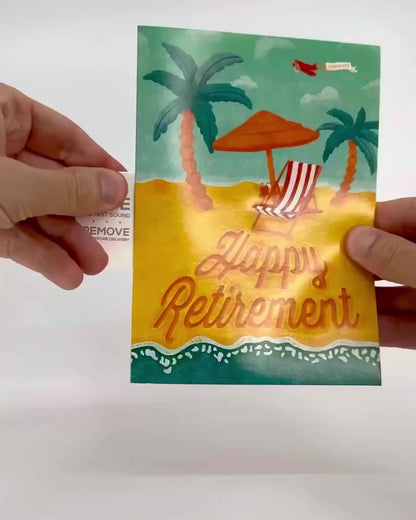 Endless Retirement Prank Card – video: watch it play