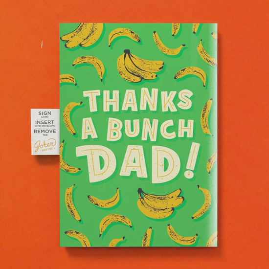 Thank You Dad Endless Prank Card – video