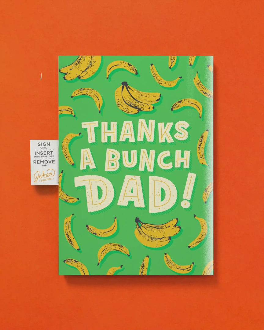 Thank You Dad Endless Prank Card – video