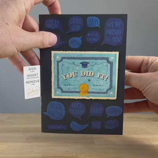 Endless Graduation Prank Card – video: watch it play