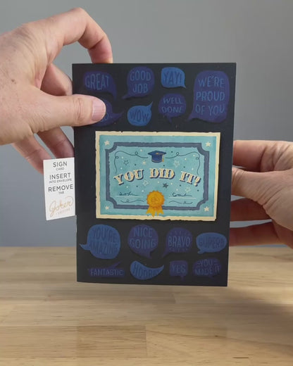 Endless Graduation Prank Card – video: watch it play
