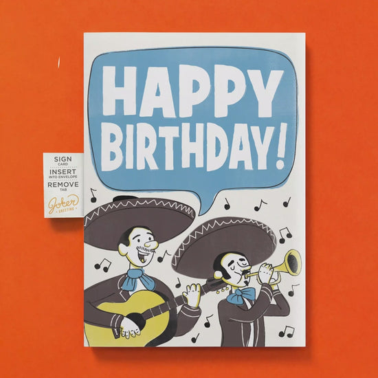 Mariachi Endless Birthday Prank Card – video