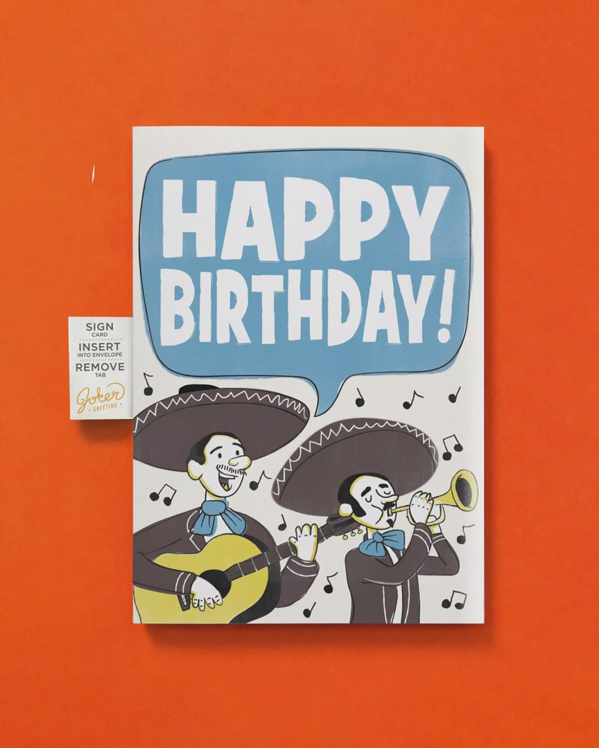 Mariachi Endless Birthday Prank Card – video