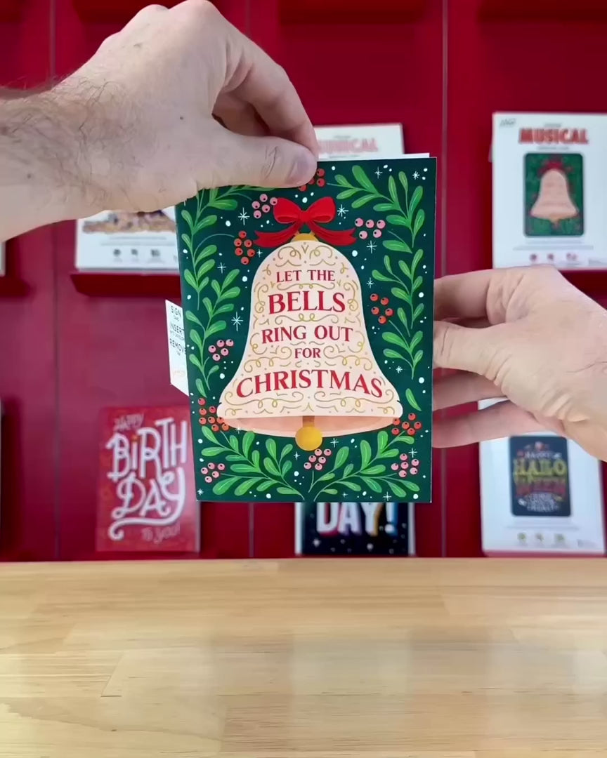 Ding Fries Are Done Endless Christmas Prank Card with Glitter Bomb – video: watch it play