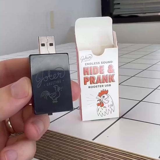 USB Rooster Crow Prank – video: watch it play
