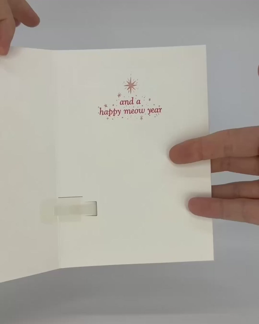 Meowy Christmas Endless Musical Prank Card – video: watch it play